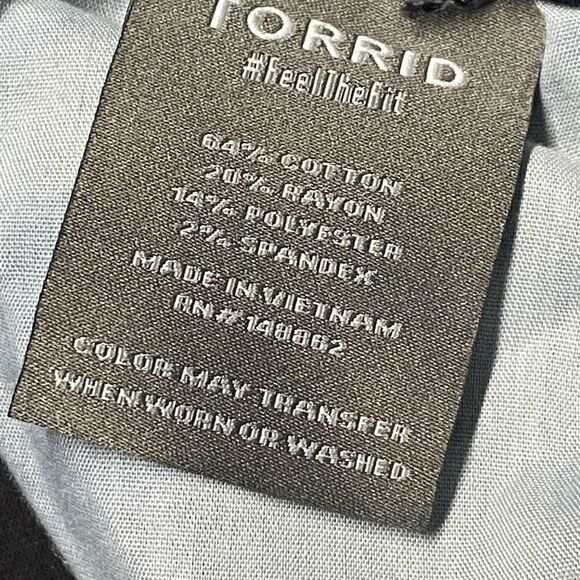 Torrid Dark Moon Boyfriend Straight Weekend Pull-On Jeans - Picture 9 of 9